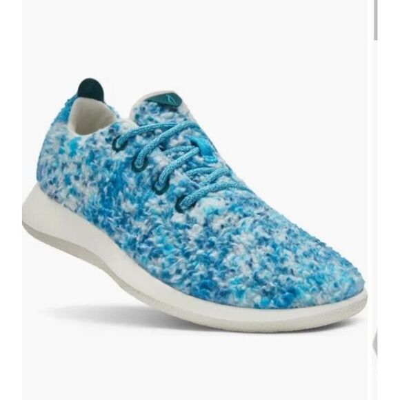 allbirds Shoes - Allbirds Women 9 Wool Dasher 2 Fluff Thrive Teal Sneaker Deep Emerald Sz 8